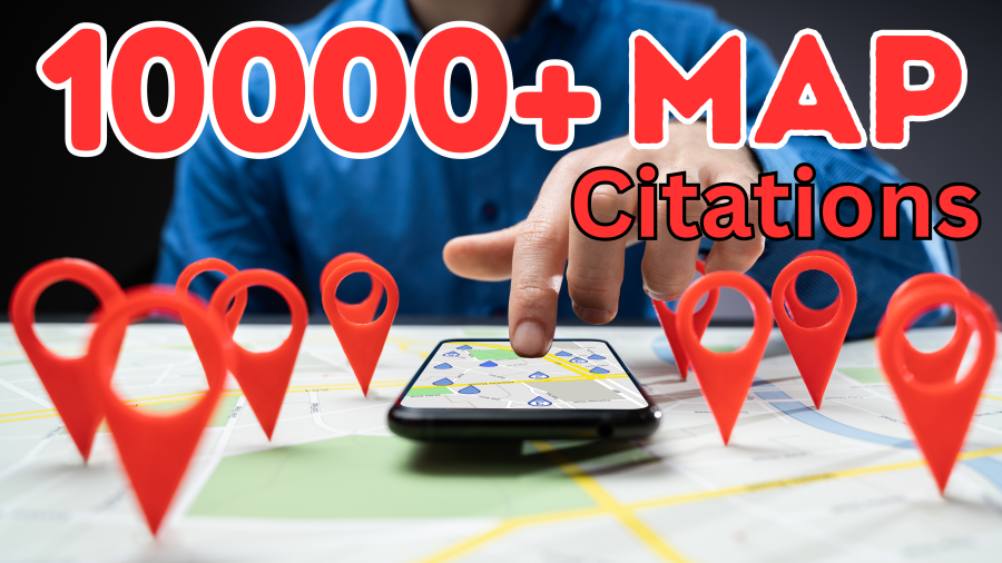 10000 Plus Citations Google Maps Citations, Rank Your GMB Listing