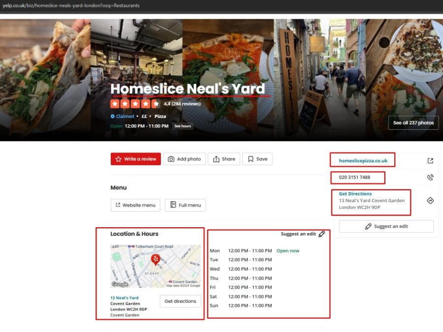 UK local citations, HQ directory submission