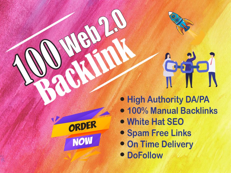 I will create Web 2.0 Backlinks with High DA Contextual Links through Manual Building