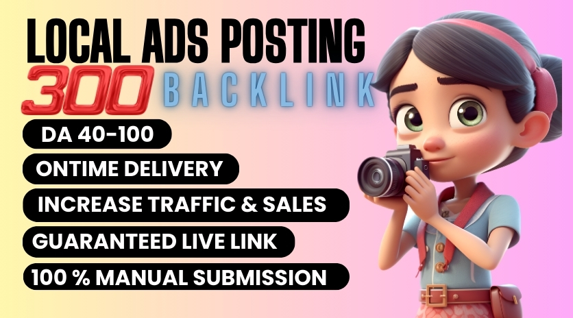 Affordable and effective classified Local Ads Posting service for Business growth with 100 backlinks