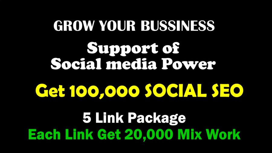 Premium 100,000 Social Signals Across 4 Platforms &ndash; Boost SEO & Visibility for Up to 5 Links