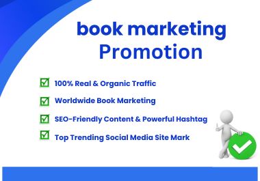  I will provide online book marketing platforms and effective high-DA websites for online marketing.