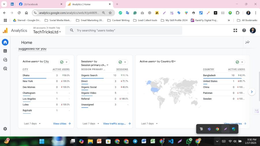 I will set up Google Search Console & analytics for your website