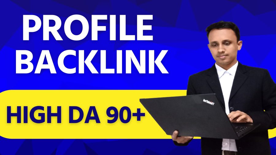 I Will Build High-DA Profile Backlinks to Supercharge Your Website Rankings.