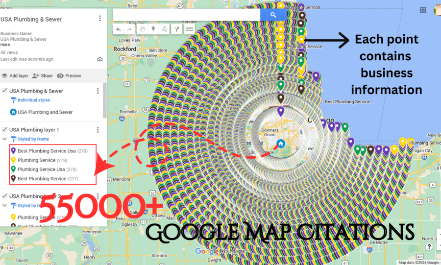 Rank up your GMB with our 55k+ Local Google map Citations 