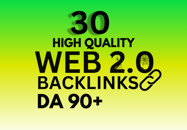  High-Quality DA 90+ Web 2.0 Backlinks for Superior SEO Rankings