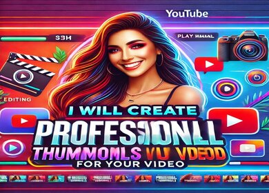 Eye-Catching Thumbnails for YouTube, Facebook, and X, Boost Your Views!