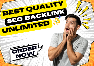 Bast quality 50 SEO Backlink for Google Rank 