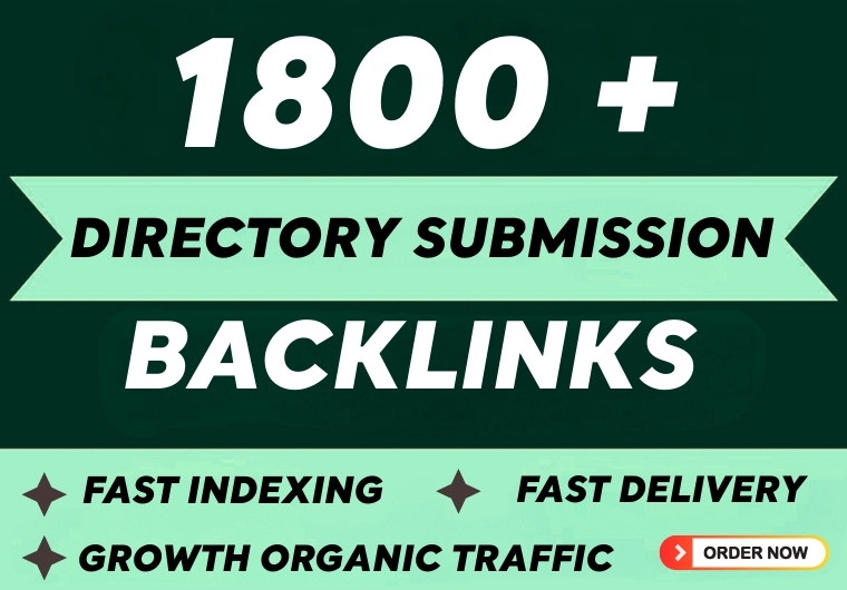 I will build 1800 dofollow directory submission backlinks for higher Google ranking