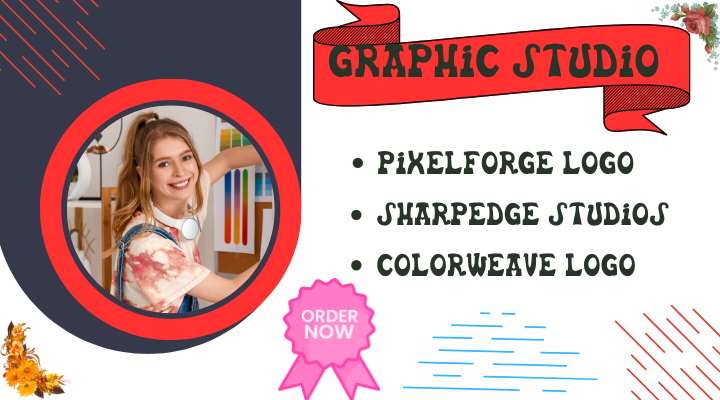 I will create graphic design, flyer design, vector tracing logo redesign