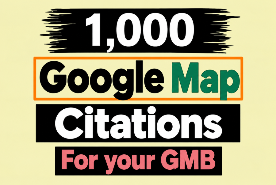 1,000 Google Map Citations for Your GMB Listing