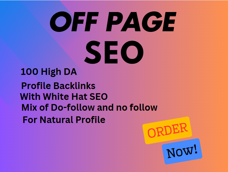  I Will Create 100 High Quality Profile Backlinks to Boost Your Websites SEO