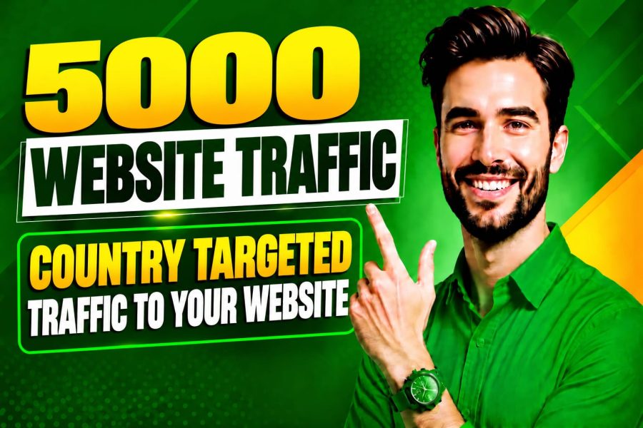5,000 Quality Country Targeted Visitors to Your Website