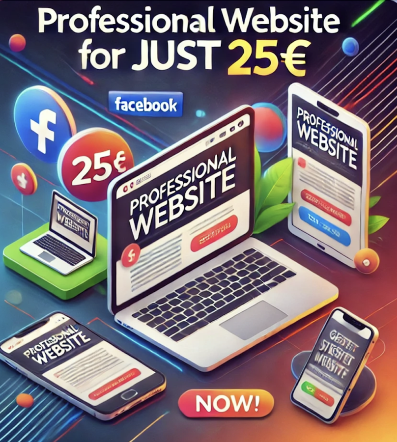 I will create your website using HTML, CSS & Javascript 