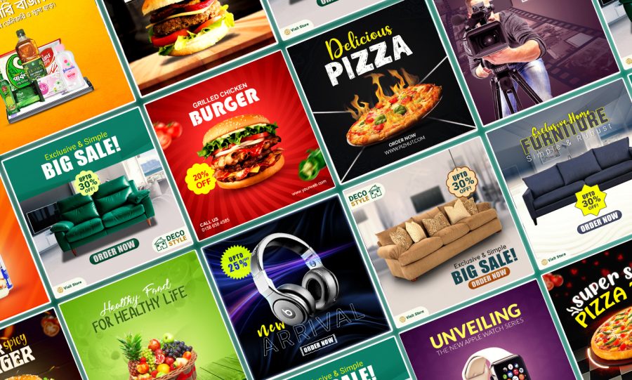 Social Media Design for Facebook, Instagram, Web Banner, LinkedIn, Ads Banner