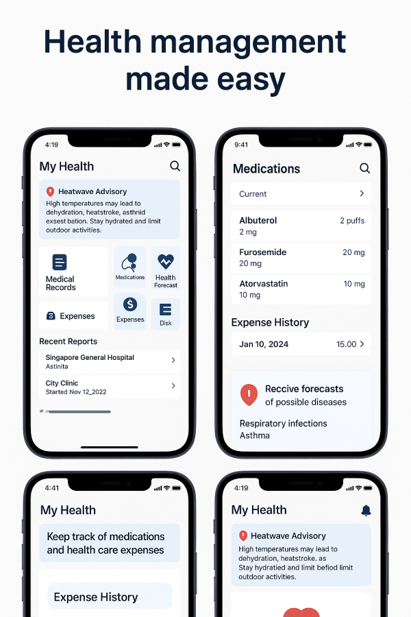 I Will Build A Smart Digital Health Record & Personal Medical Assistant App (USA, Singapore, Canada)