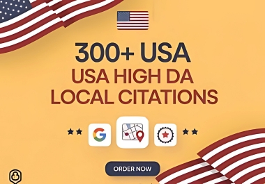 I will complete 300 local citations and directory submissions for the USA