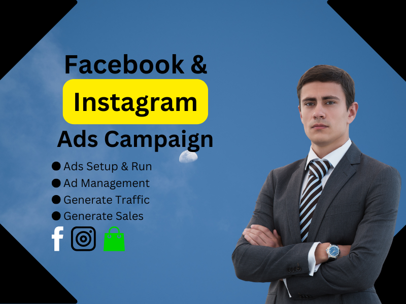 I will setup Facebook meta ads campaign, Instagram ad for lead sales