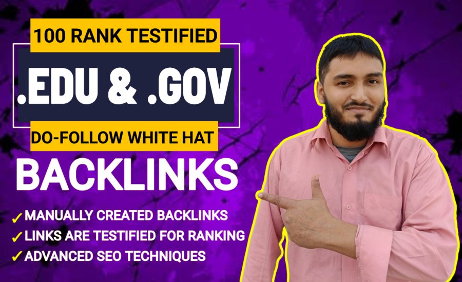  Manual 100 EDU GOV Backlinks Improve Rankings 