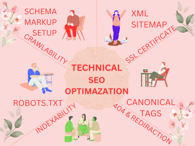 I will fix all website errors and perform all SEO-related issues optimization.