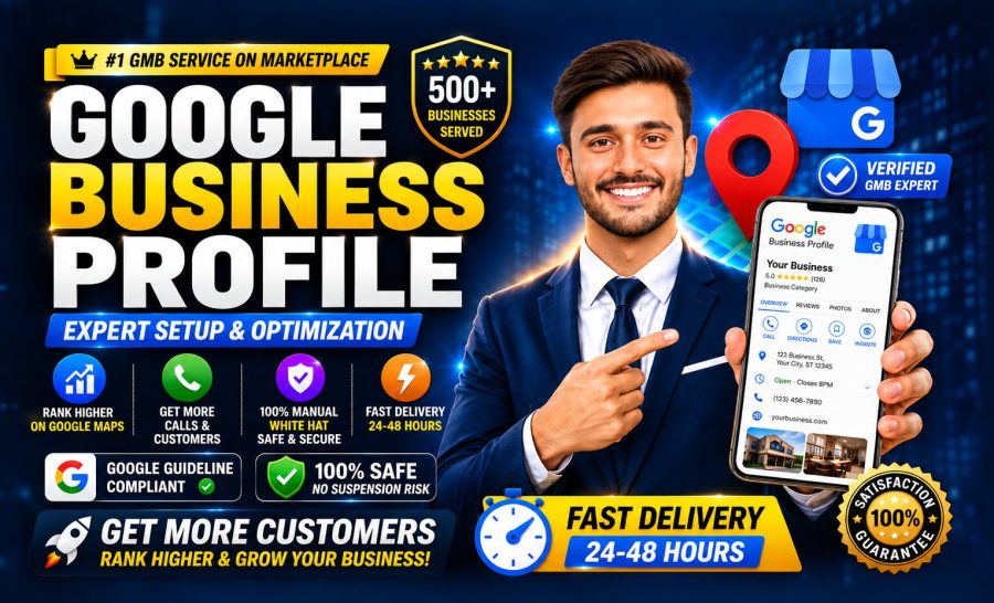Expert GMB Setup & Optimization to Rank Higher on Google Maps