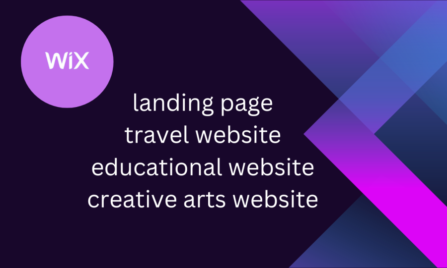 Custom Wix Landing Page for Your Brand or Business