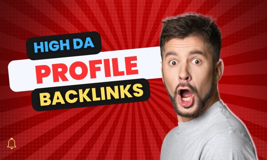I will do 150 profile creation High DA(50+) SEO backlink manually