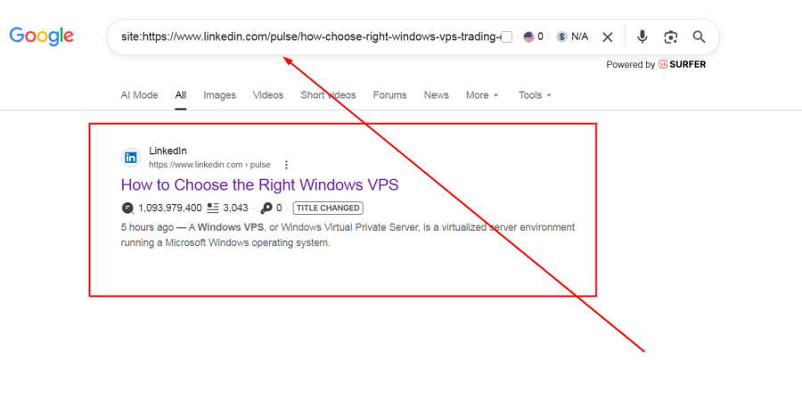 Indexed LinkedIn pulse Article Post for AI Overview | AEO/GEO Optimized LLMs Brand mentions