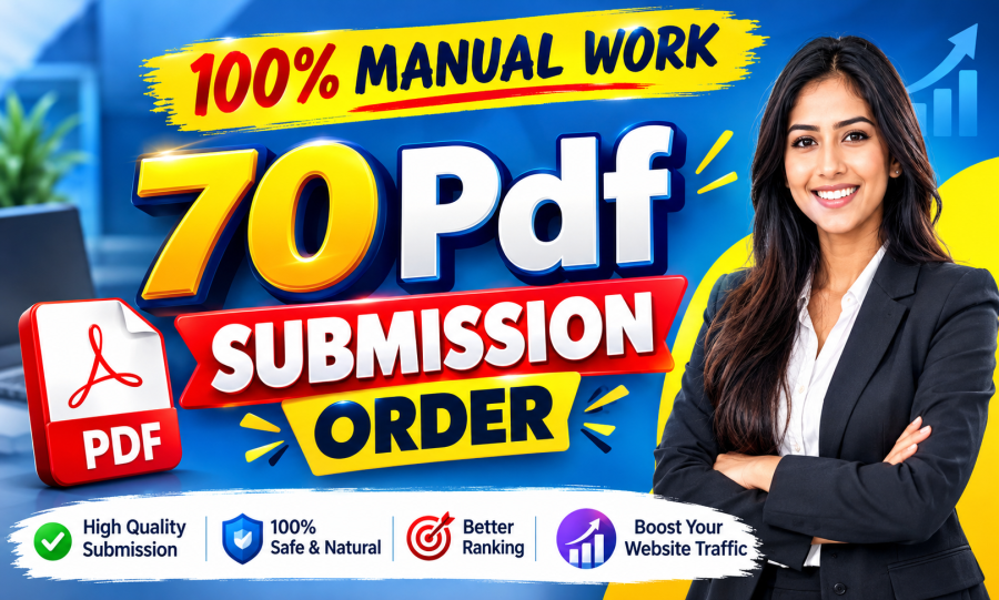 70 PDF Submission for Better SEO & Website Visibility