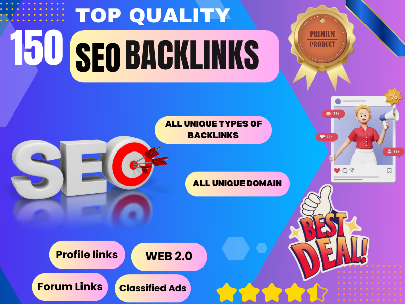 Boost Your Website Ranking with 150 High-Quality Premium SEO Backlinks for Maximum Visibility