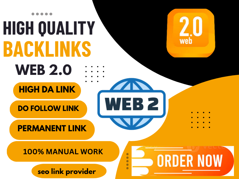 I will build 150 high-quality Web 2.0 backlinks to boost your website ranking.