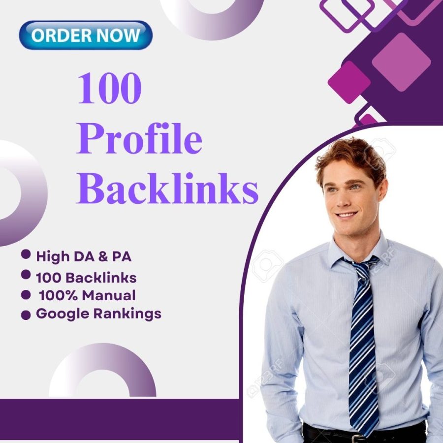 ????100 Ultra-Strong Profile Backlinks &ndash; DA 50+ | Fast & Google-Safe Boost!