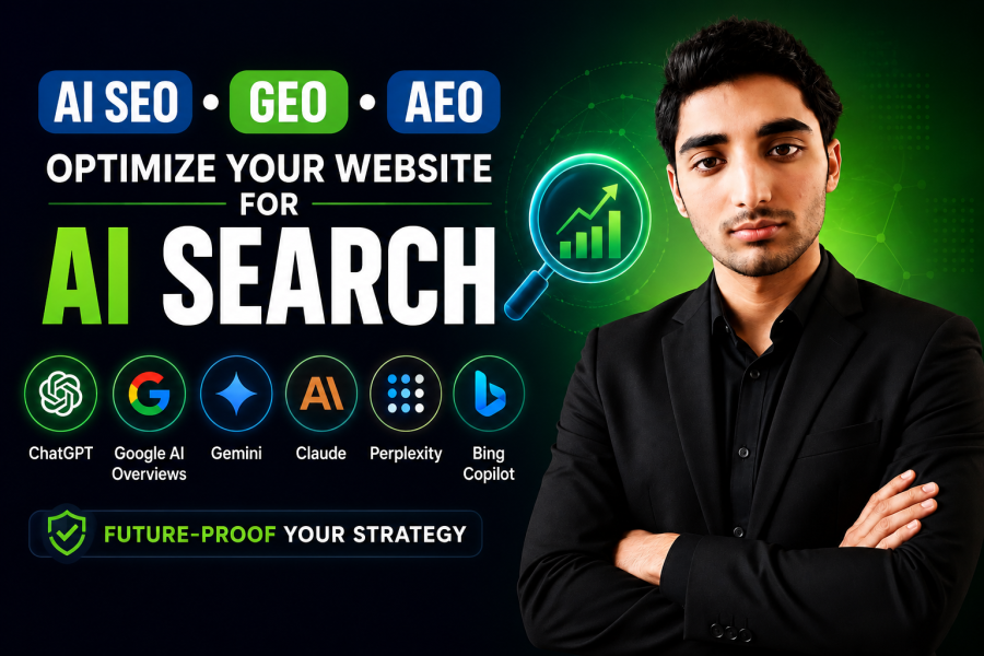 Rank Your Website in AI Search with GEO, AEO & AI SEO
