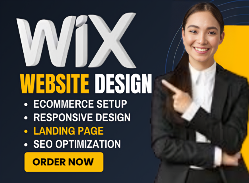 I will create wix website design, redesign wix website or create wix booking and ecommerce
