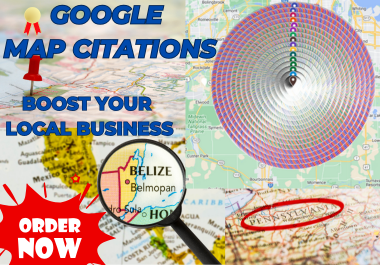 Boost Your Local SEO with 11000+ Google Maps Citations 