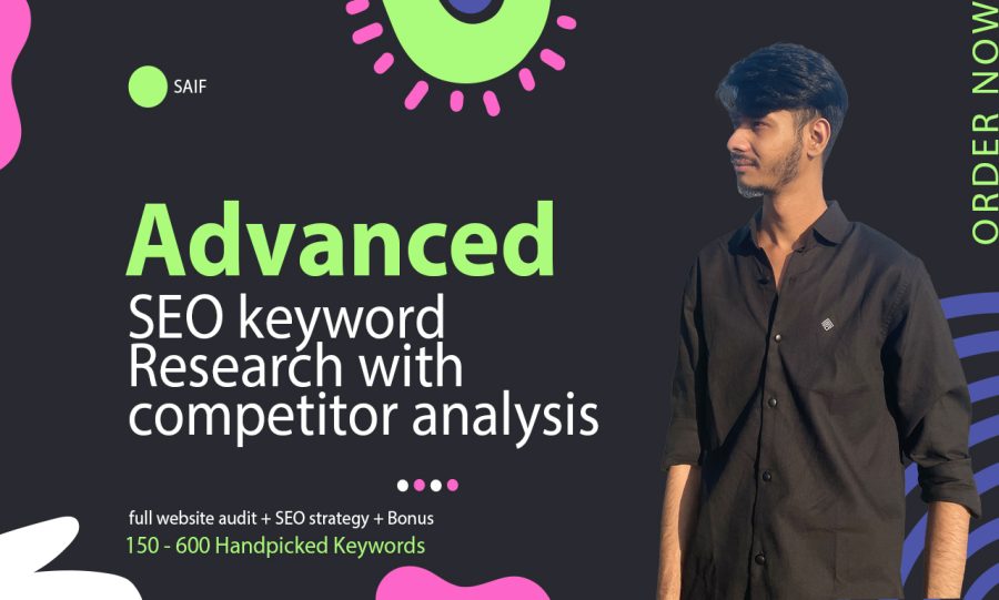 Advanced SEO keyword research, competitor analysis and More