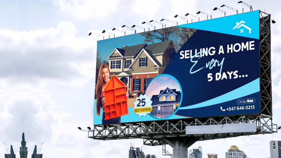 I will do billboard design, yard sign, roll up banner, signage, graphics design, or web banner ads 