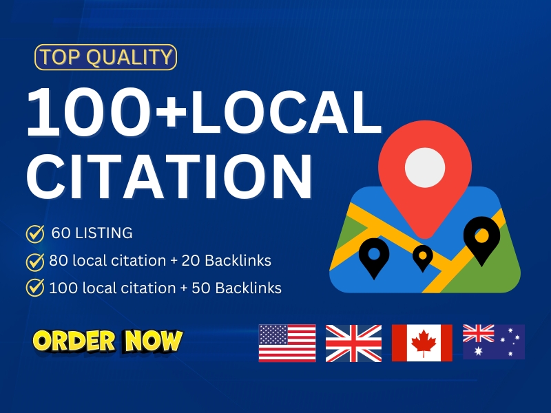 I will create 100 local citation for Maximum Local Business Visibility
