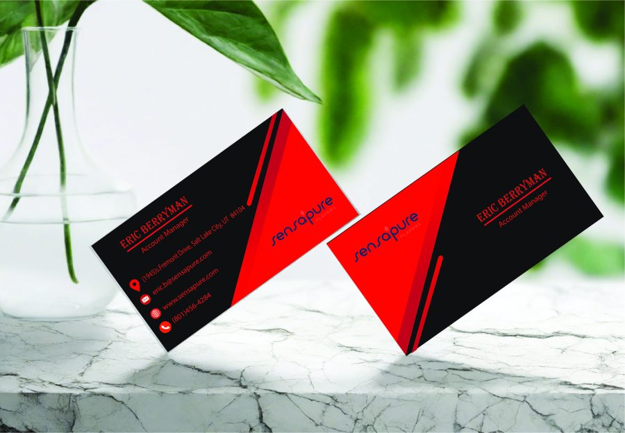 I will design a professional visiting card for your business
