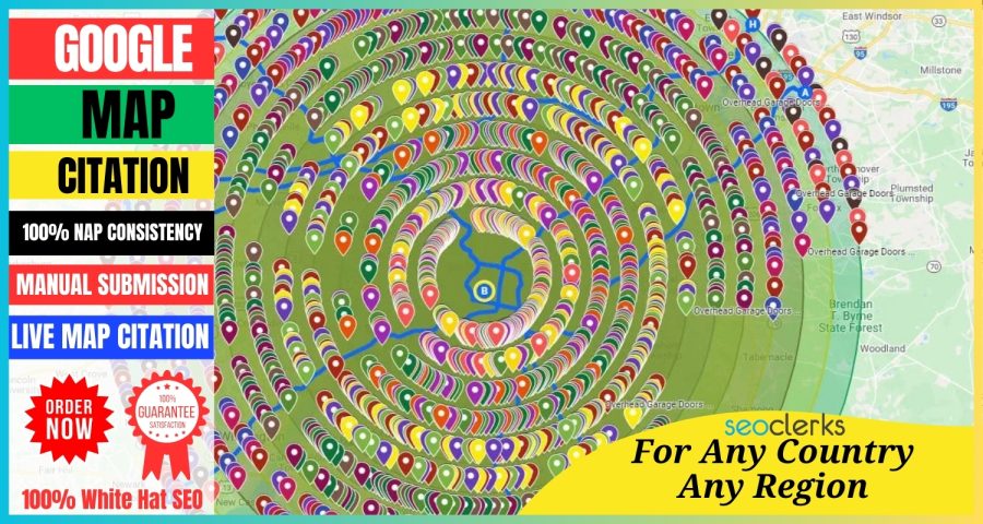 I'll Create 8,000+ Google Maps Citations with 20 Google live backlinks for your GBP and Local SEO