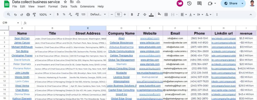 I provide you B2B Targeted lead generation, Email list building, 100 High-Quality Targeted B2B Leads