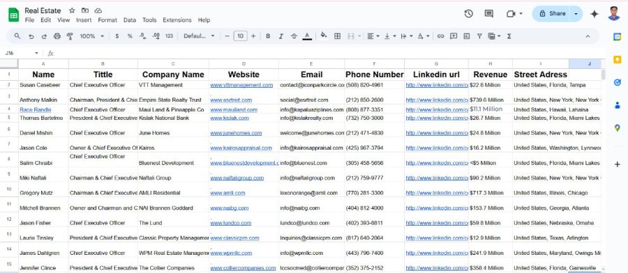 I provide you B2B Targeted lead generation, Email list building, 100 High-Quality Targeted B2B Leads