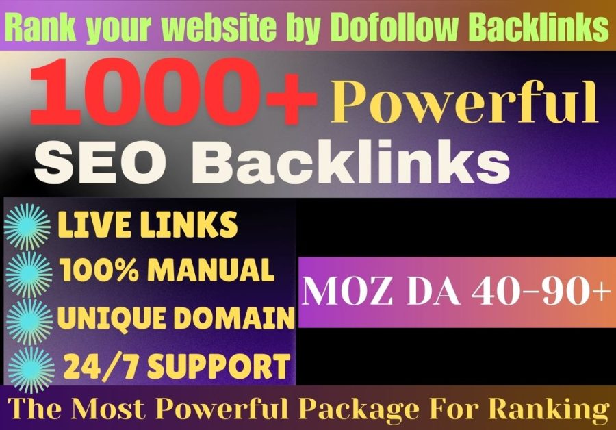 I will create High quality manual backlinks to boost your website