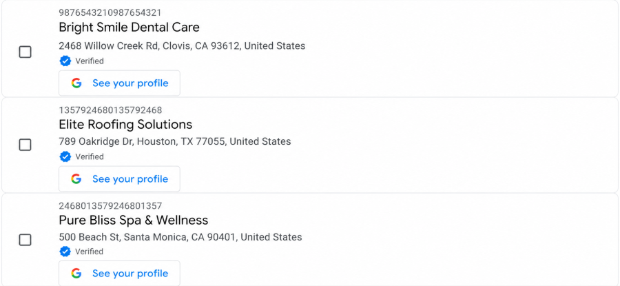 I will Provide verified google my business listing for your business