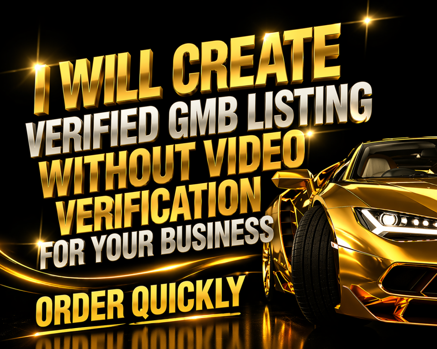 I will Provide verified google my business listing for your business