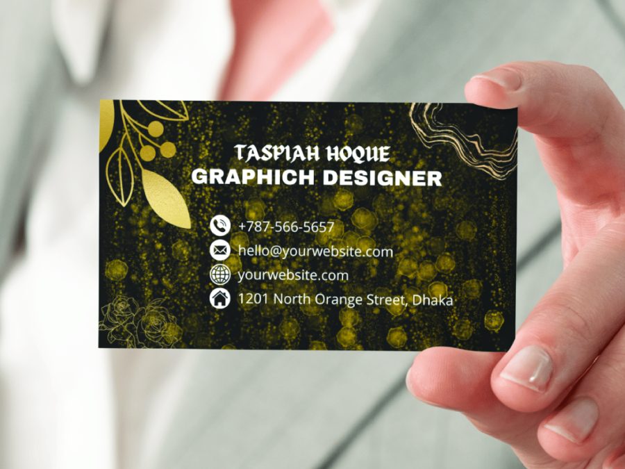 Get a Professional and Eye-Catching Business Card Design