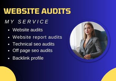 I will do SEO audit report, competitor website analysis and video review