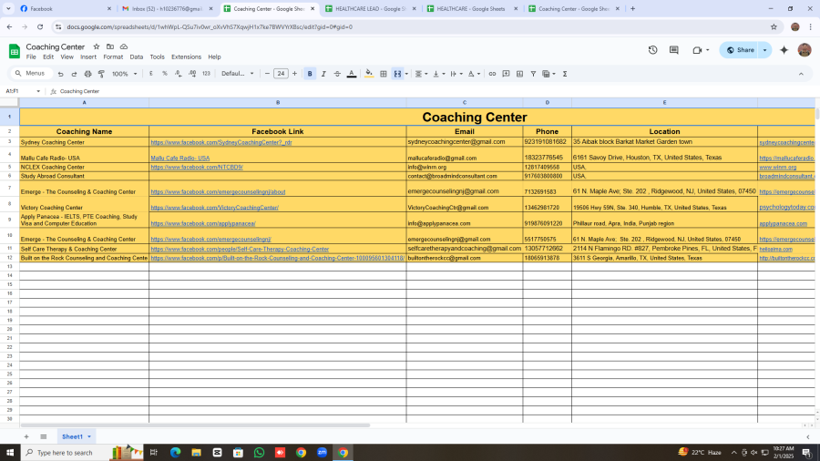 I will do targeted b2b lead generation, LinkedIn prospect, list building, and lead list