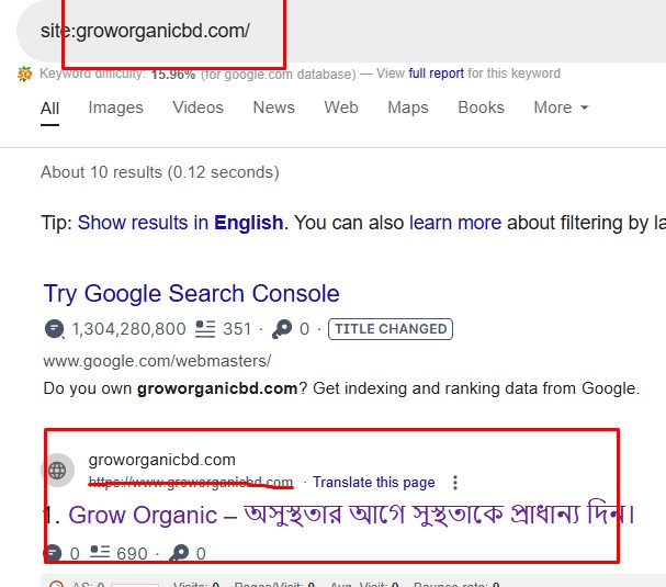 I Will fix errors Website indexing for 5 links 