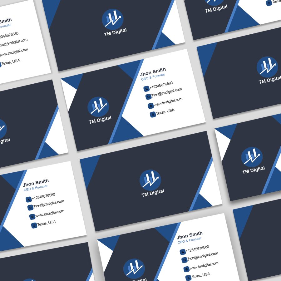 Design a Professional, Unique & Premium Business Card with Mockup